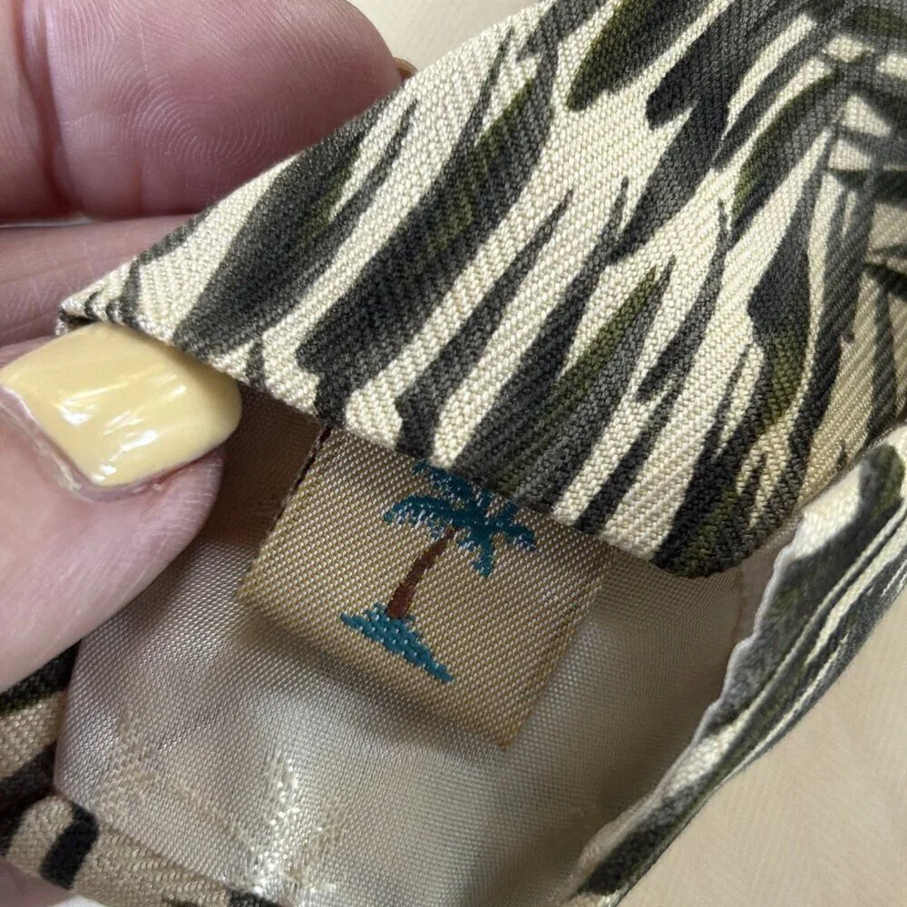 Tommy Bahama 100% Silk Hawaiian Hula Dancer Wide Tie NWT